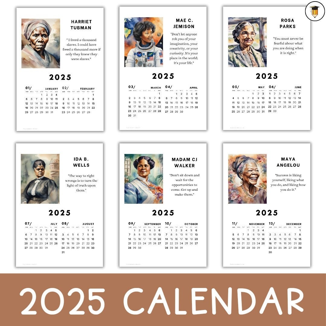 2025 Calendar Printable For Wall Display