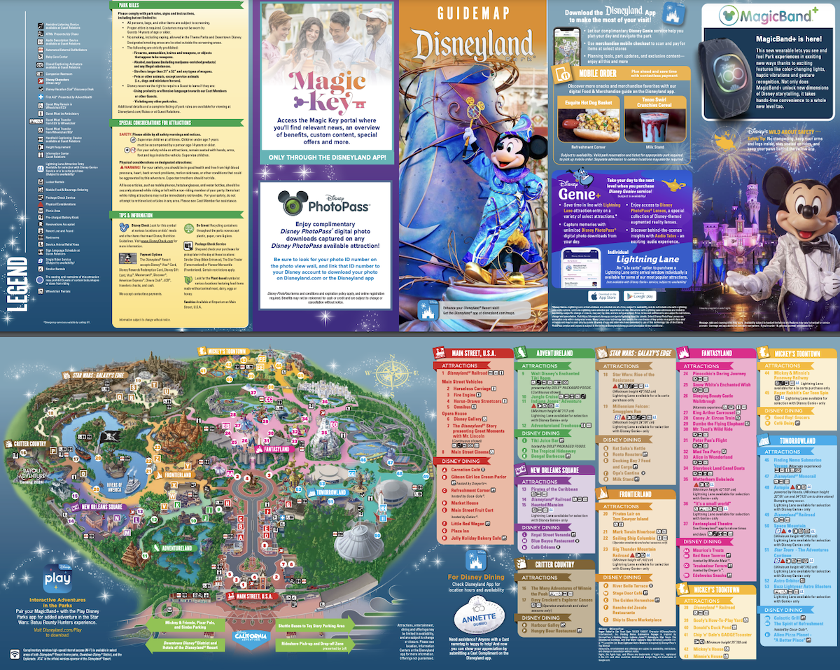printable map of disneyland