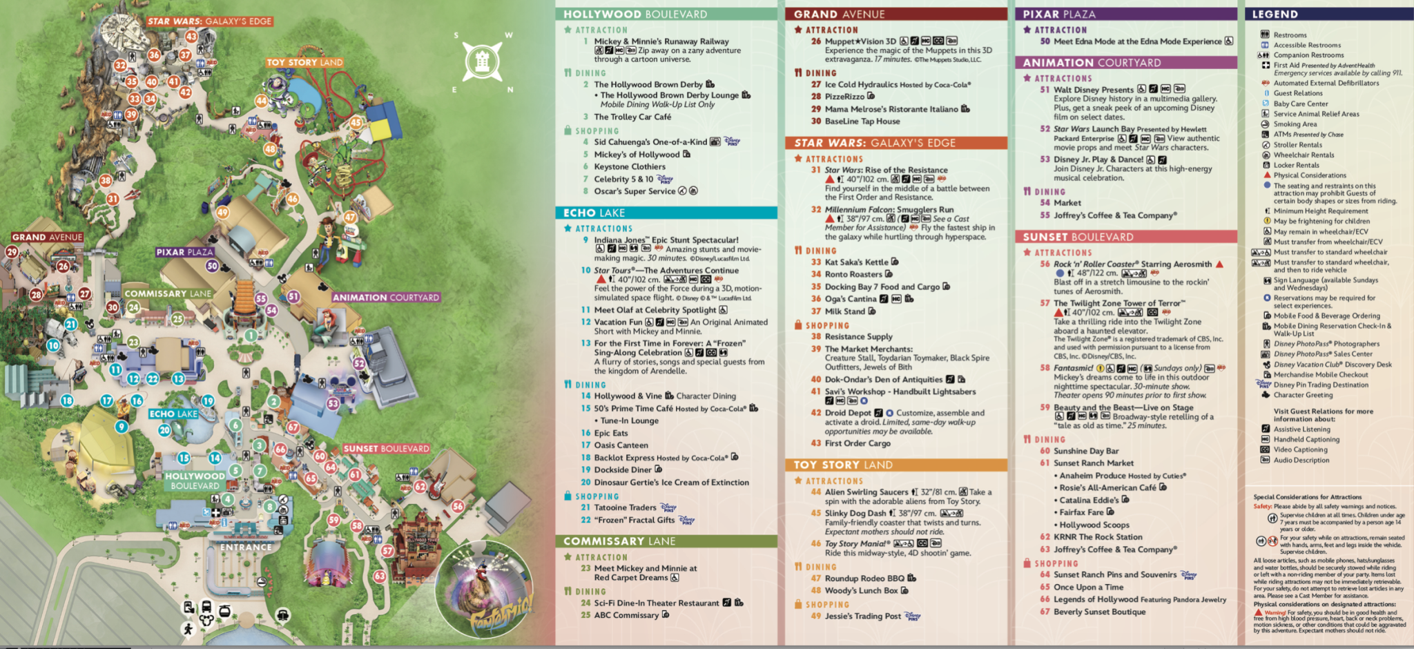 wdw maps printable