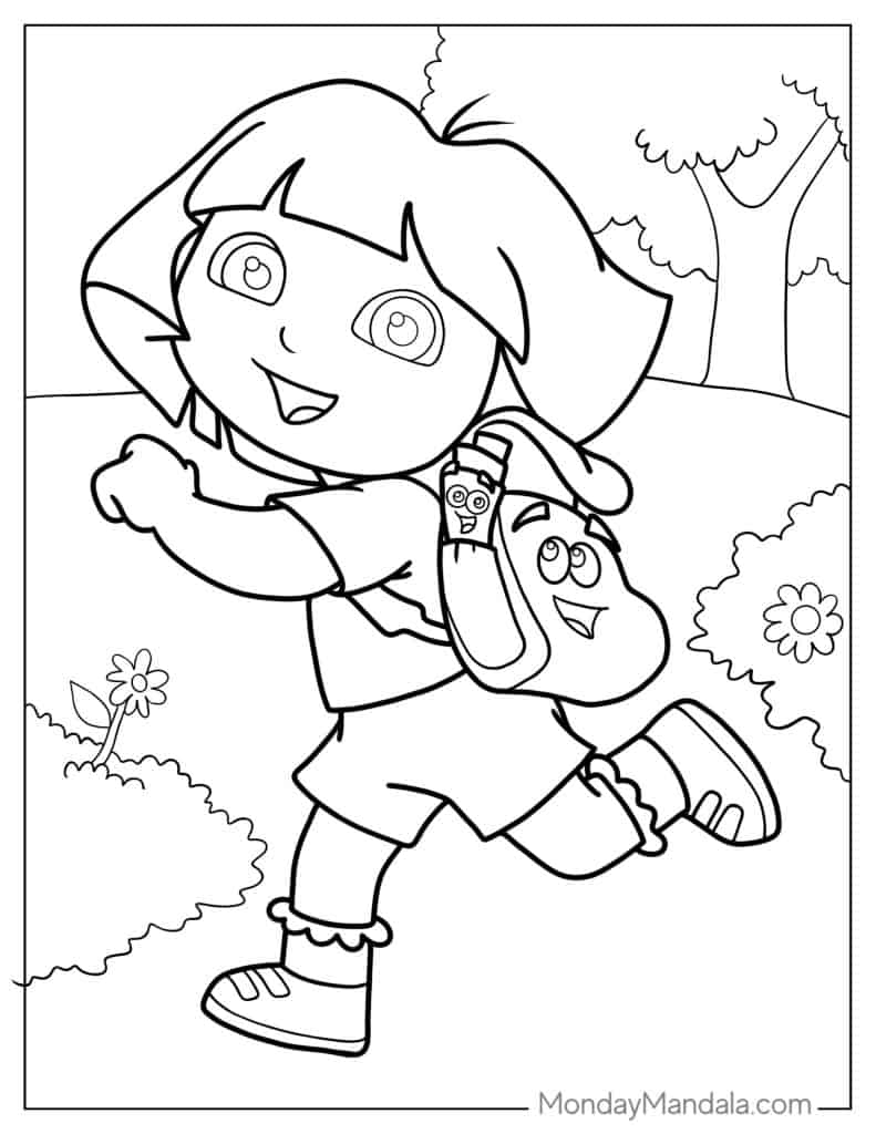 printable dora map
