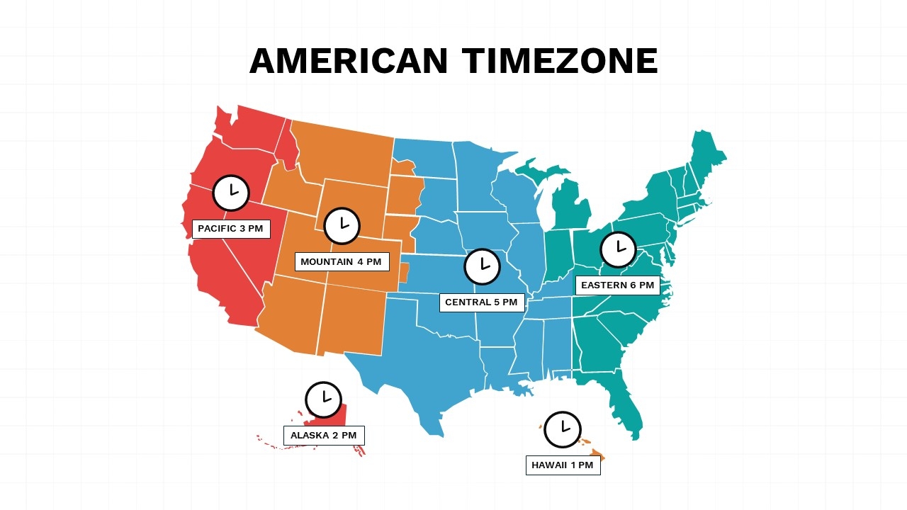printable time zone map united states