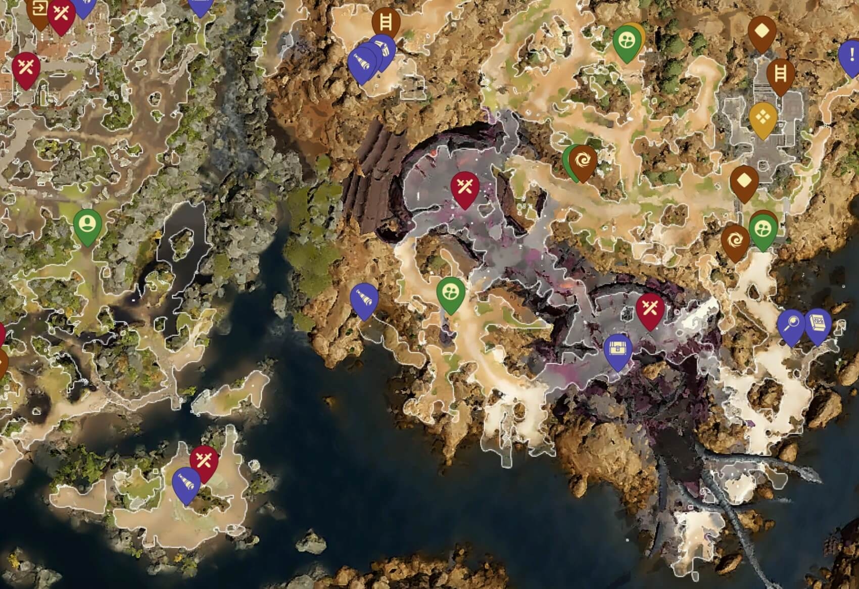 printable bg3 maps