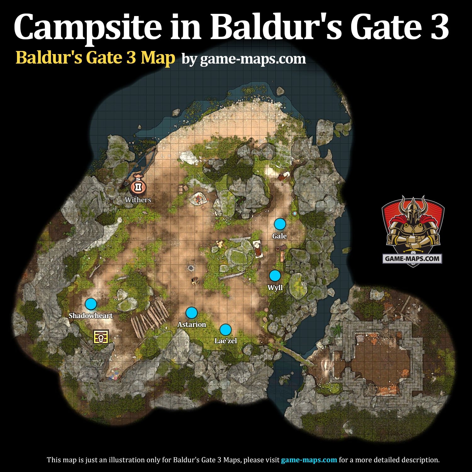 Baldur s Gate 3 Map