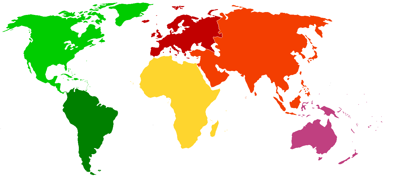 map of the continents printable