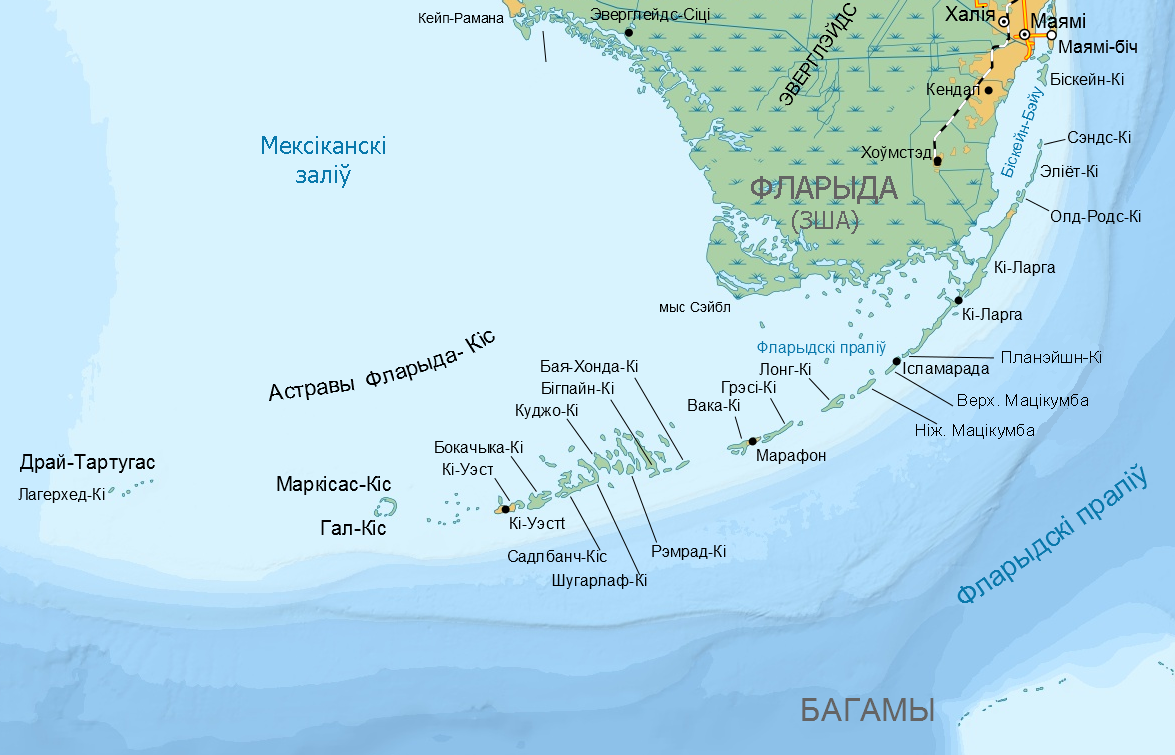 File Florida Keys map be png Wikimedia Commons