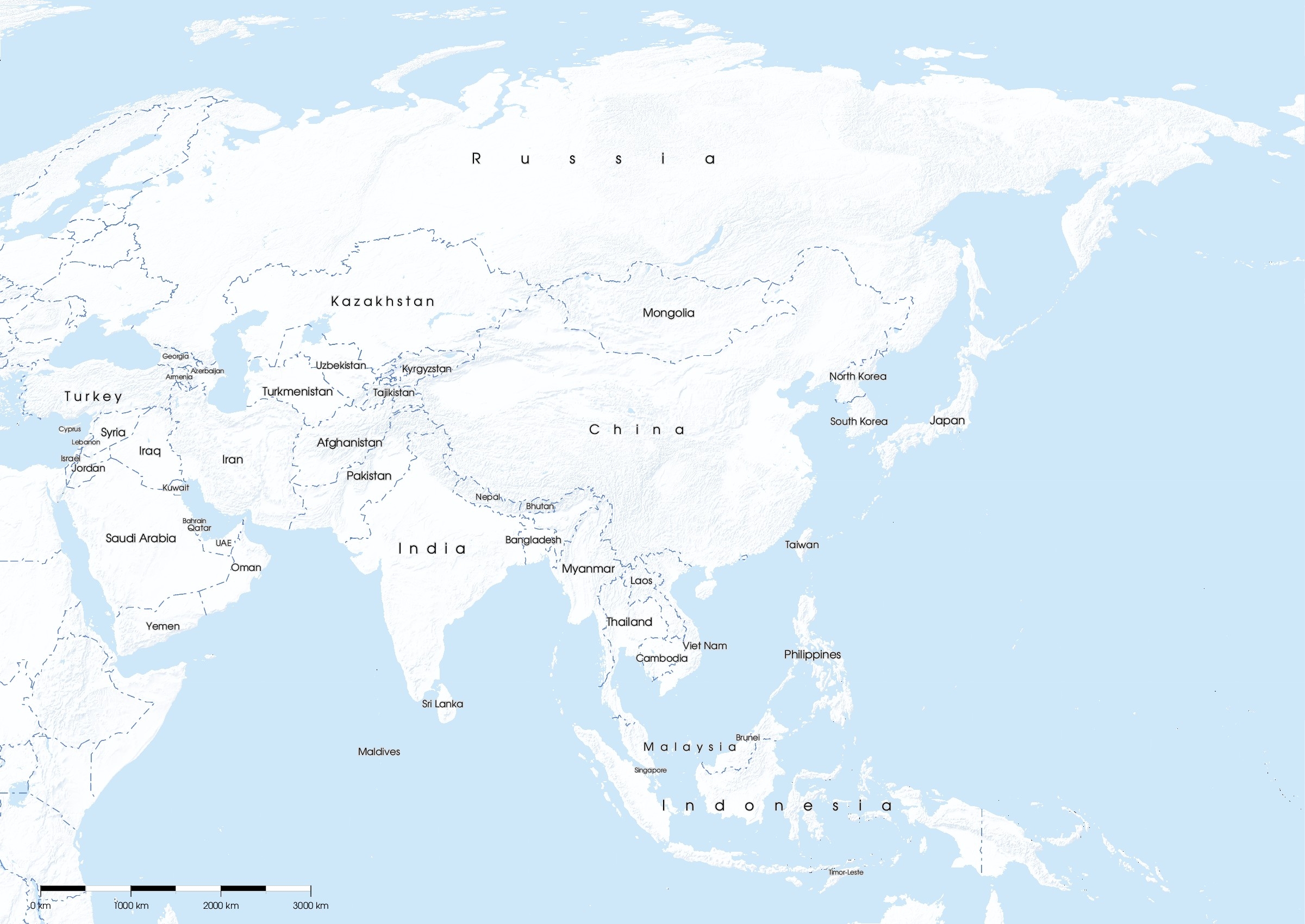 Free Maps Of Asia Mapswire
