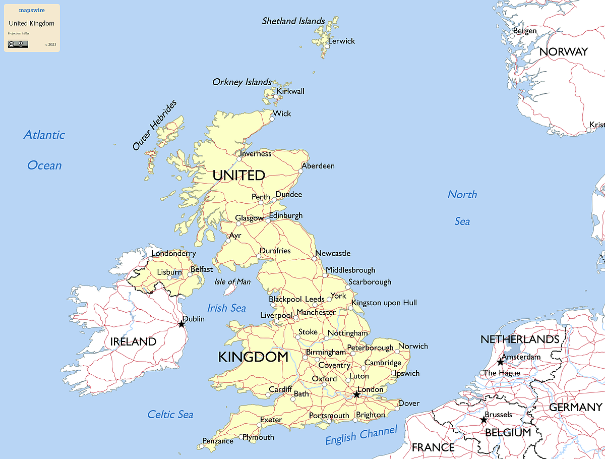 Free Maps Of The United Kingdom Mapswire Free Maps Of The United Kingdom Mapswire