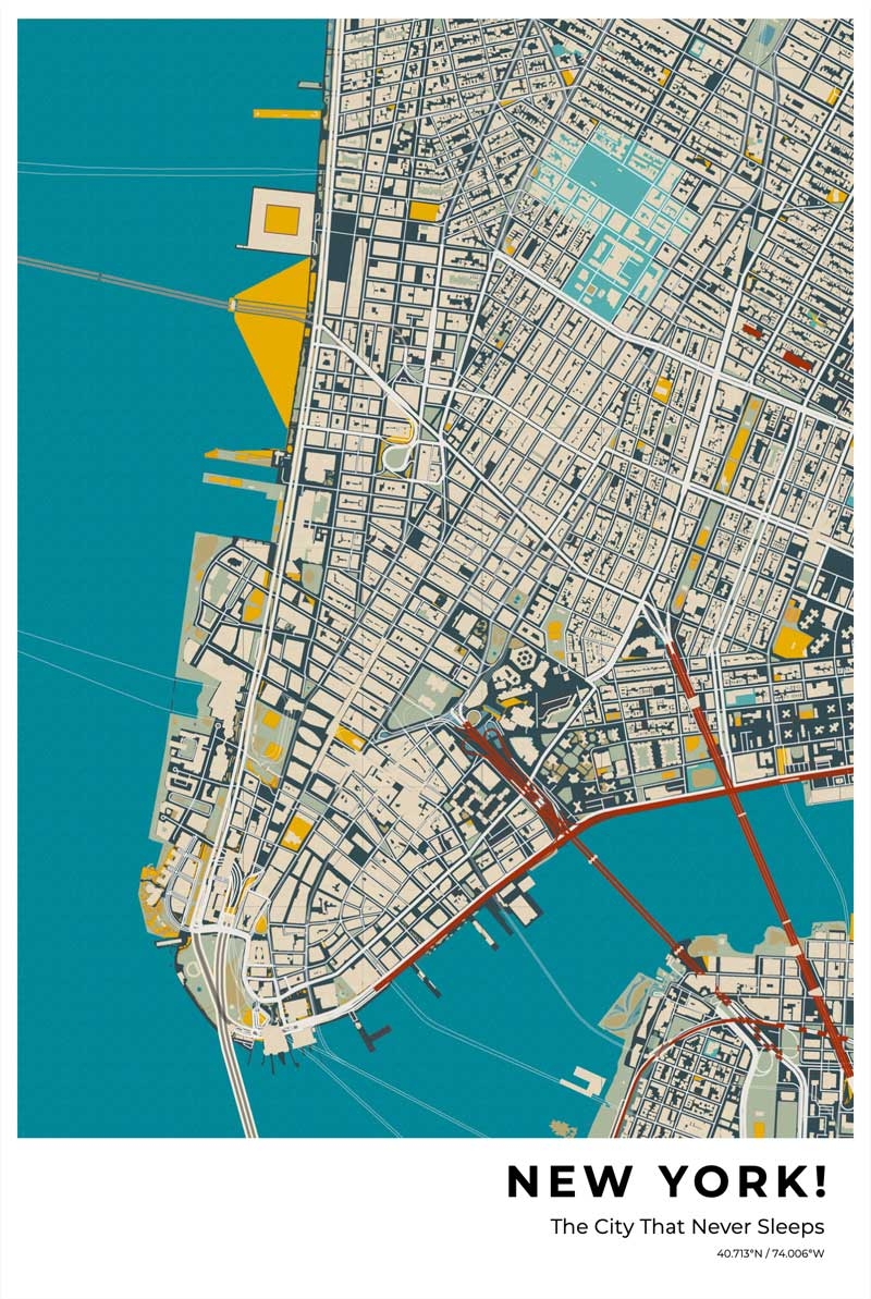 printable map of new york city