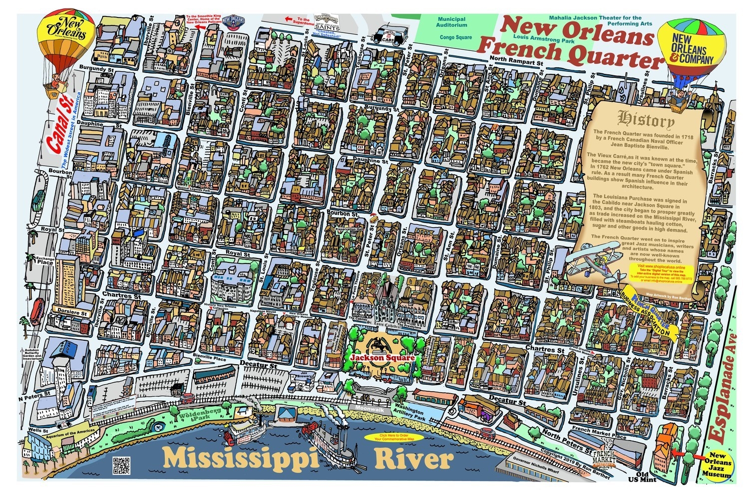 French Quarter 4 X 6 Full Color Rendering Guaranteed To Draw A Crowd Shop Local USA