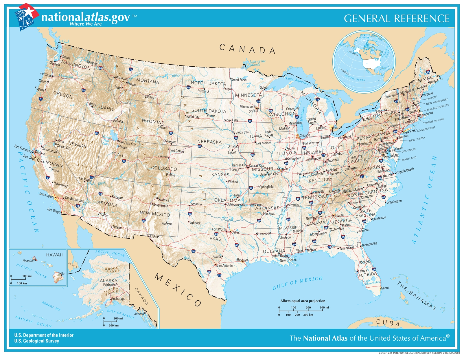 Free Printable Us Maps
