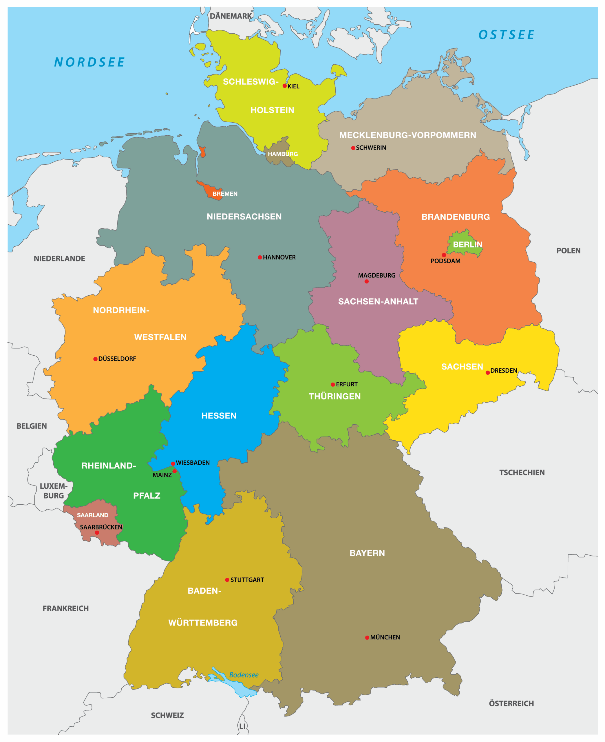 Germany Maps Facts World Atlas