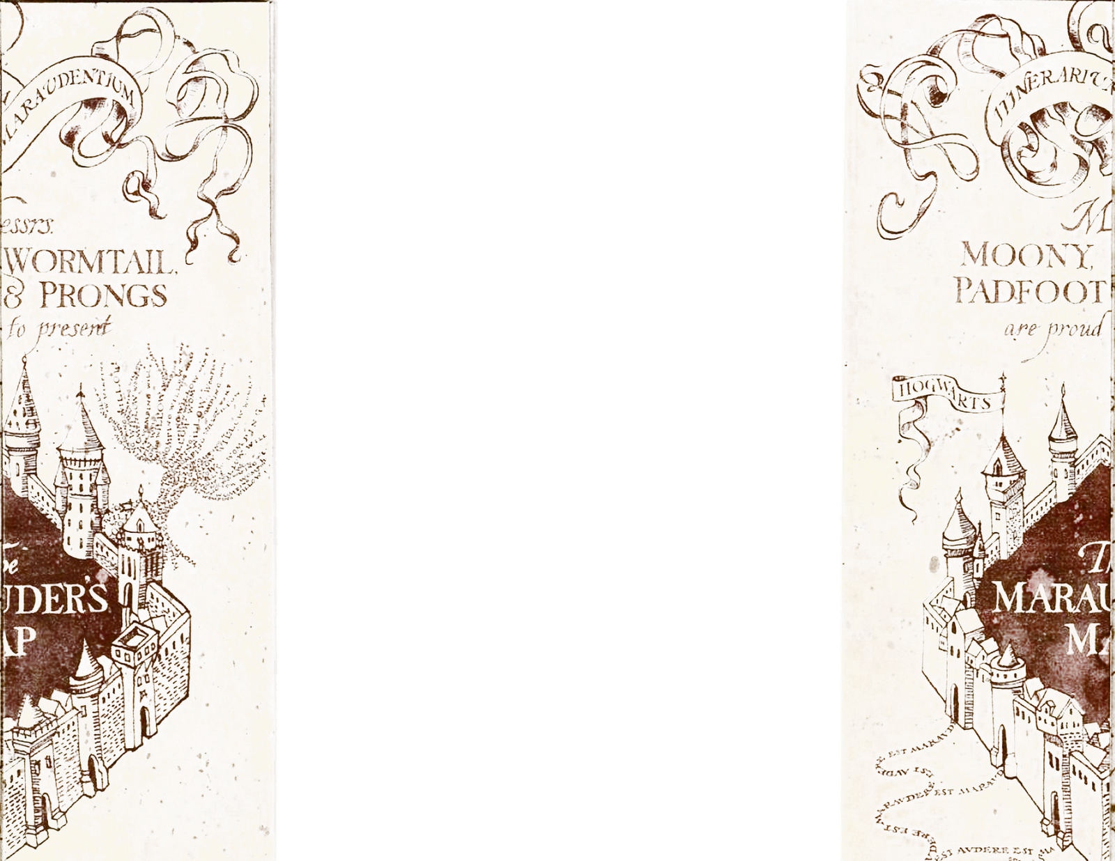 Harry Potter Paraphernalia How To Make A Marauder s Map Party Version 