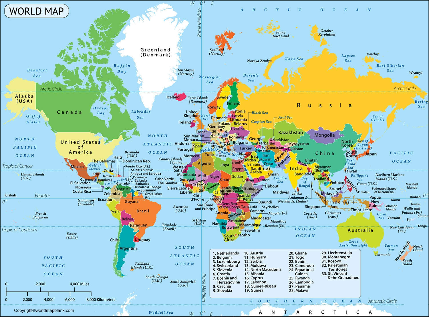 Labeled Map Of The World Map Of The World Labeled FREE Labeled Map Of The World Map Of The World Labeled FREE