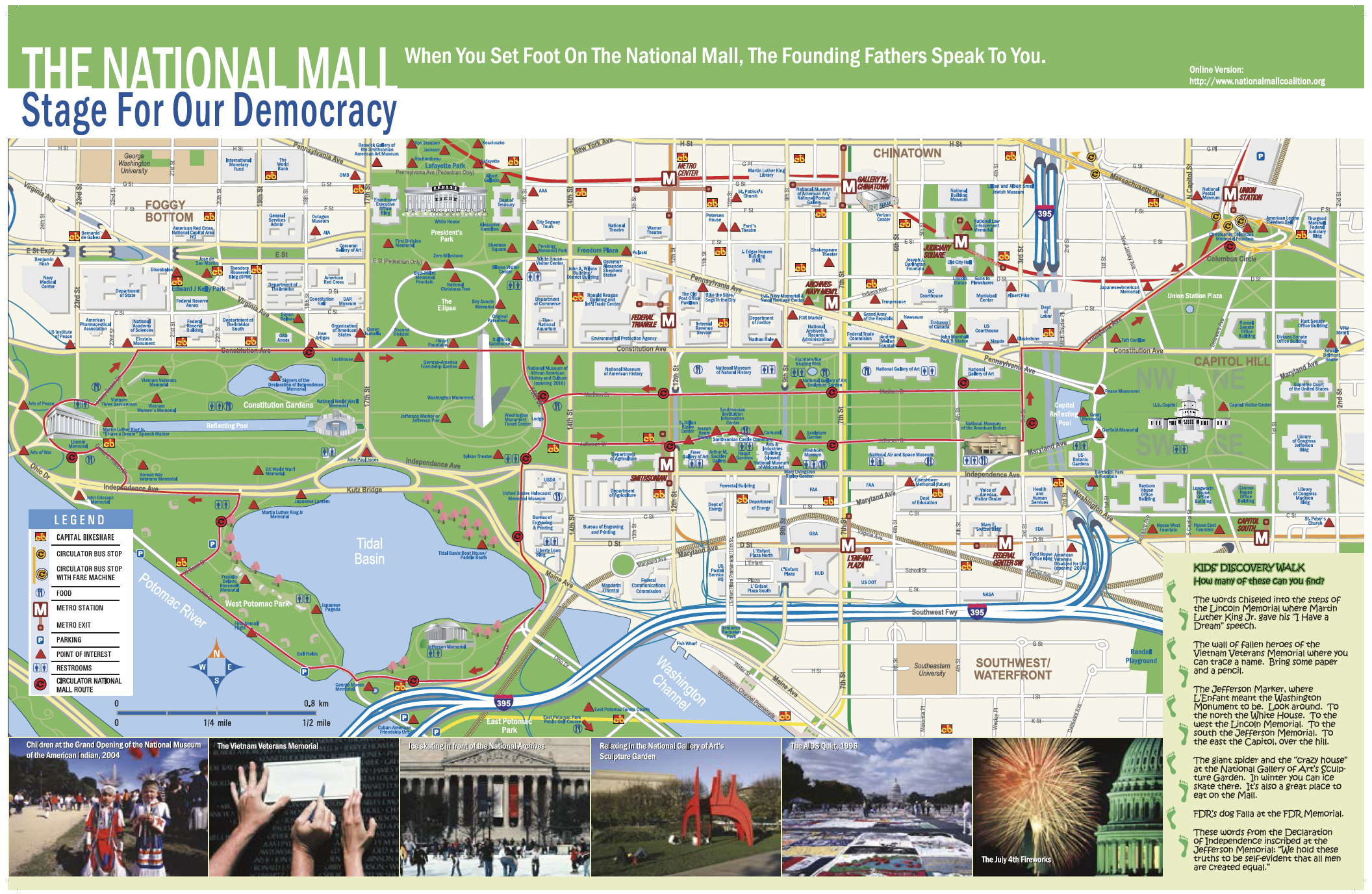 Printable National Mall Map