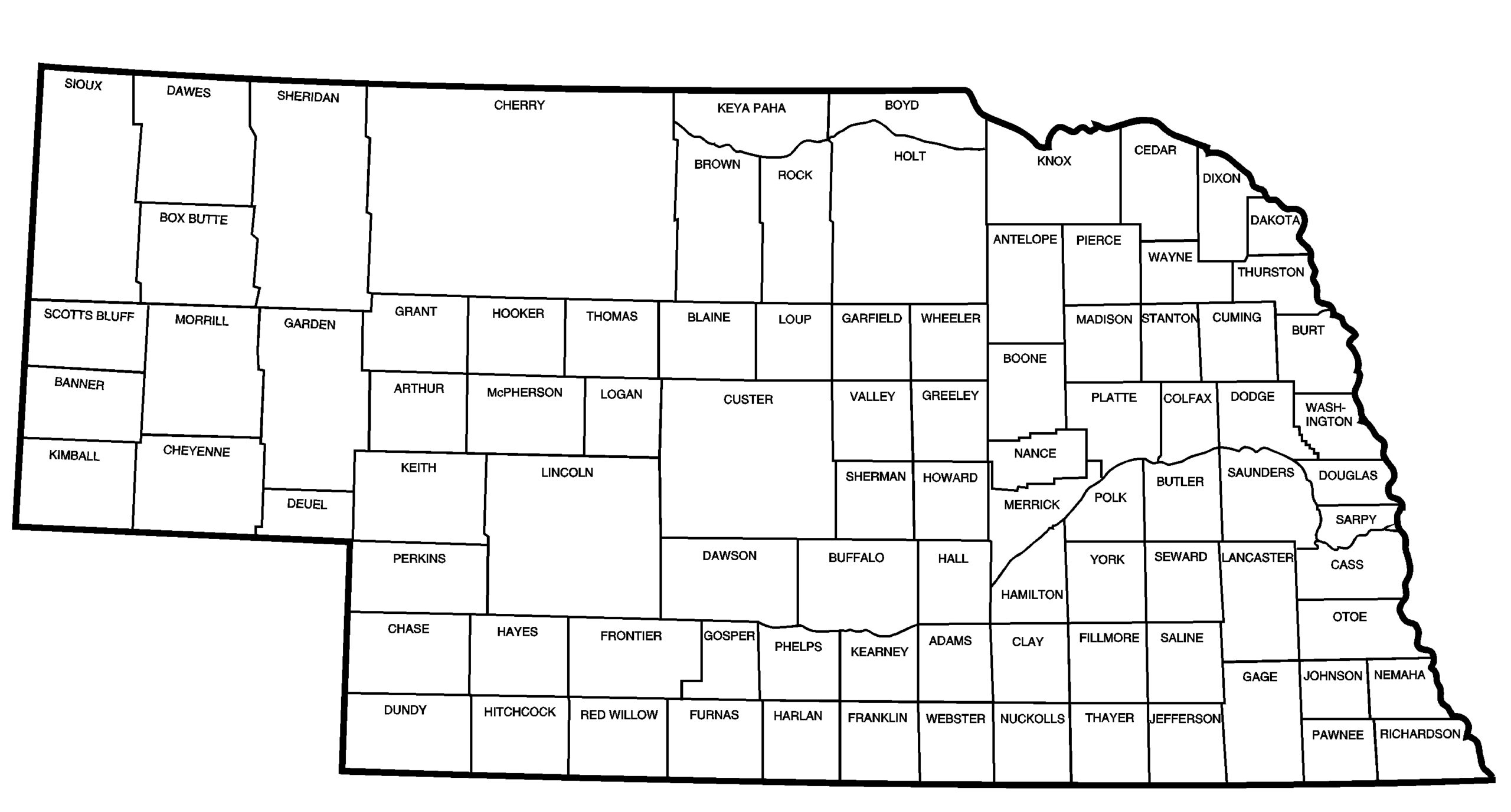 Nebraska Legislature Maps Clearinghouse