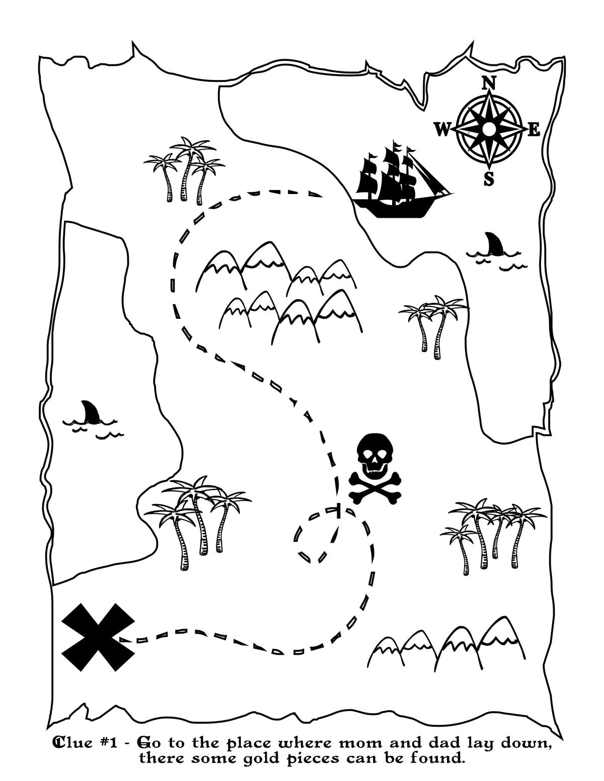Treasure Map Printable