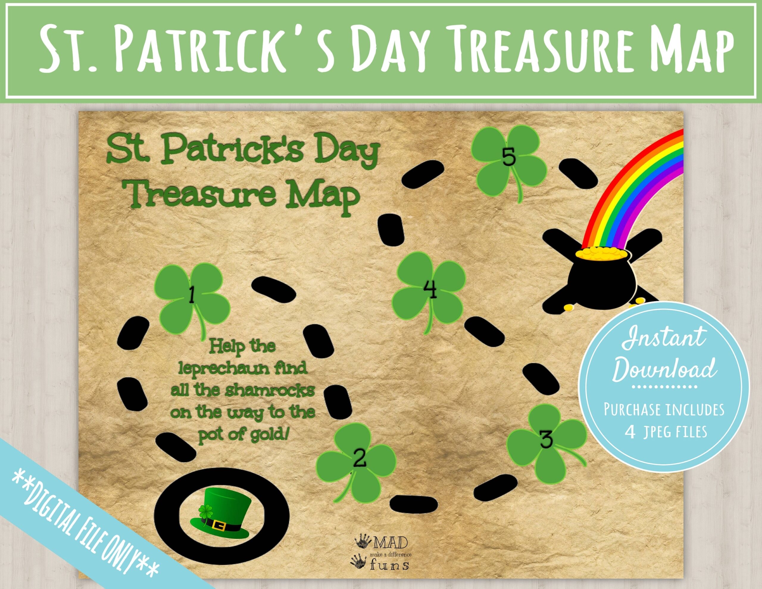 Leprechaun Map Printable