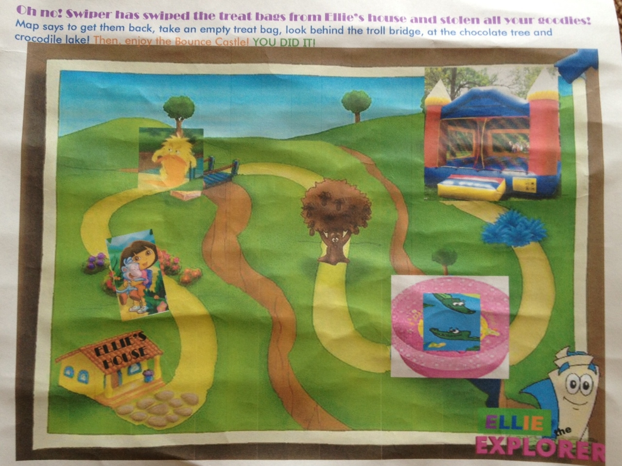 Teach Academy Dora The Explorer Birthday Party THE GAMES AND ACTIVITES