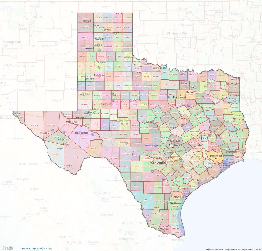 printable texas counties map printable texas counties map