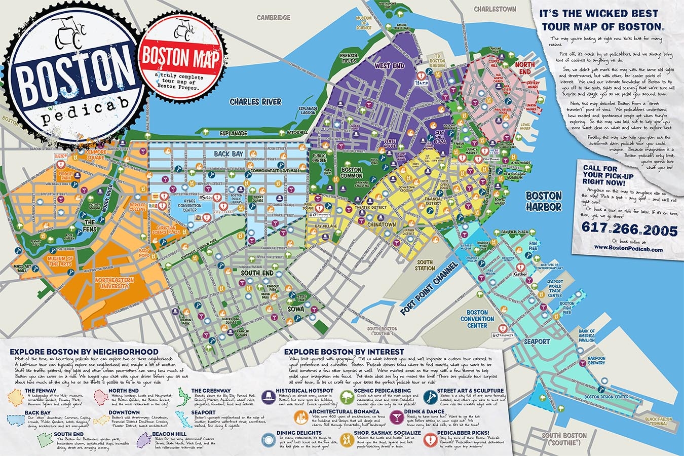 Boston City Map Printable