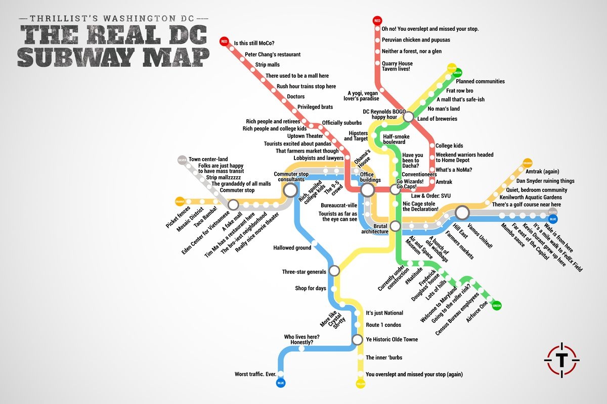 washington dc metro map printable