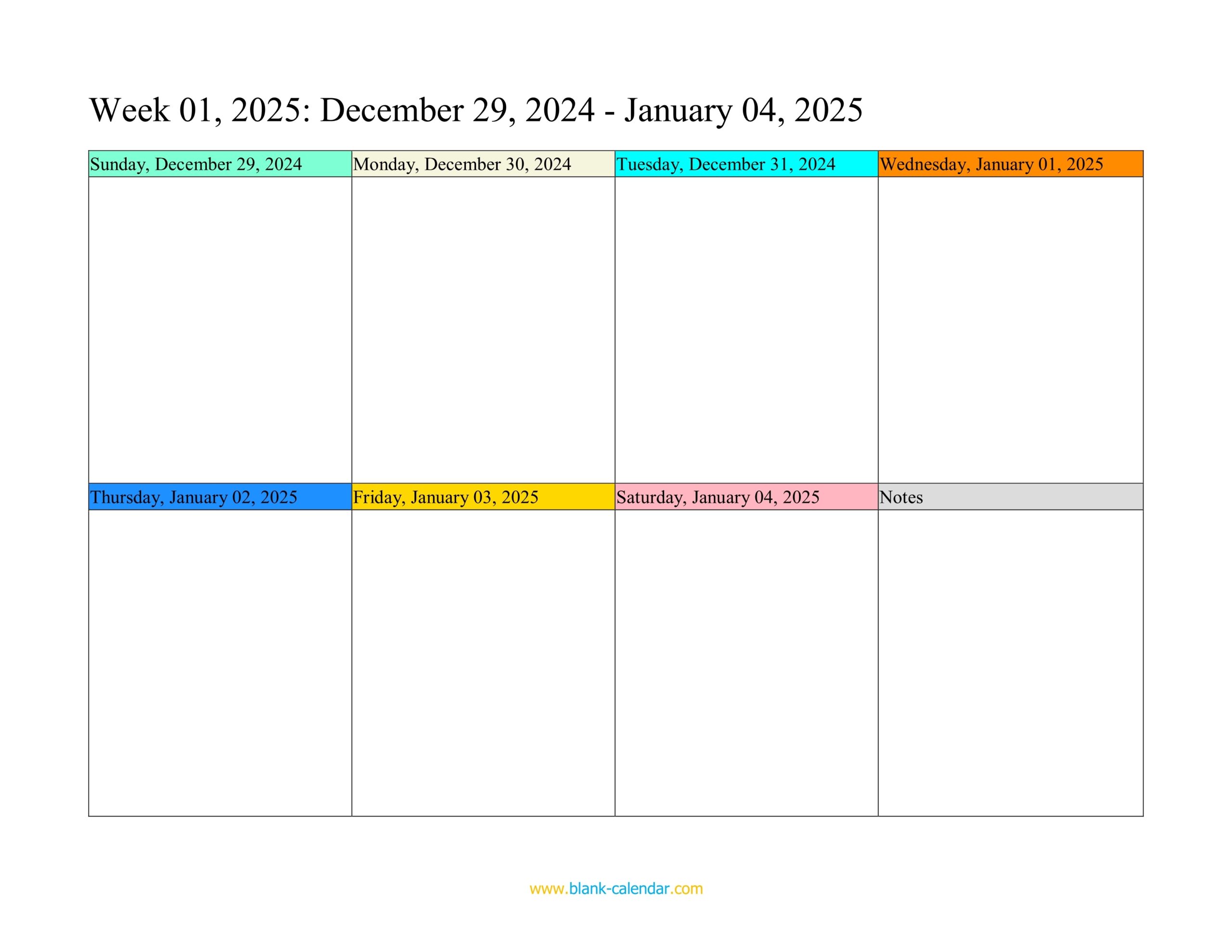 2025 Calendar Printable For Work Schedule