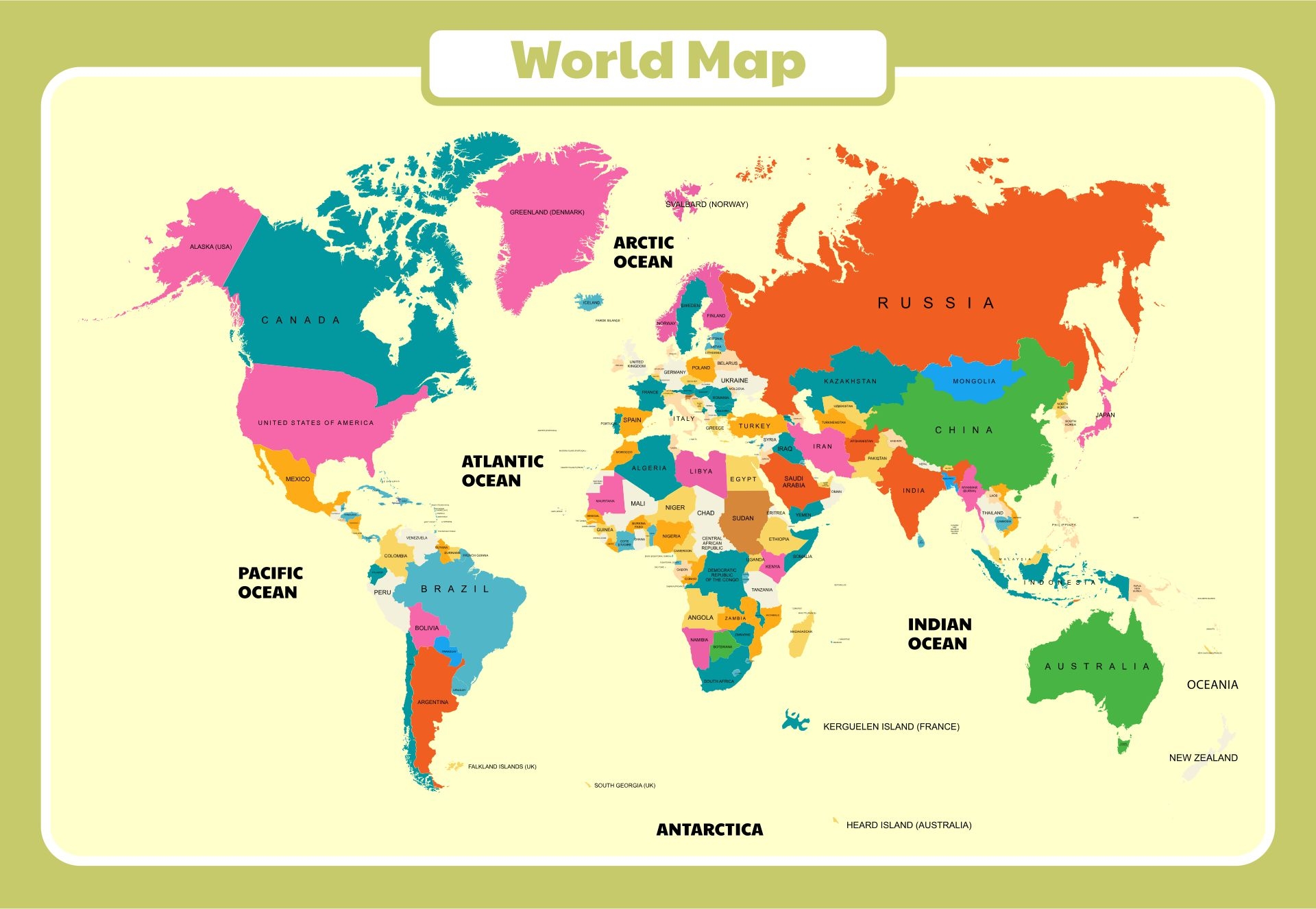 printable map of world countries printable map of world countries