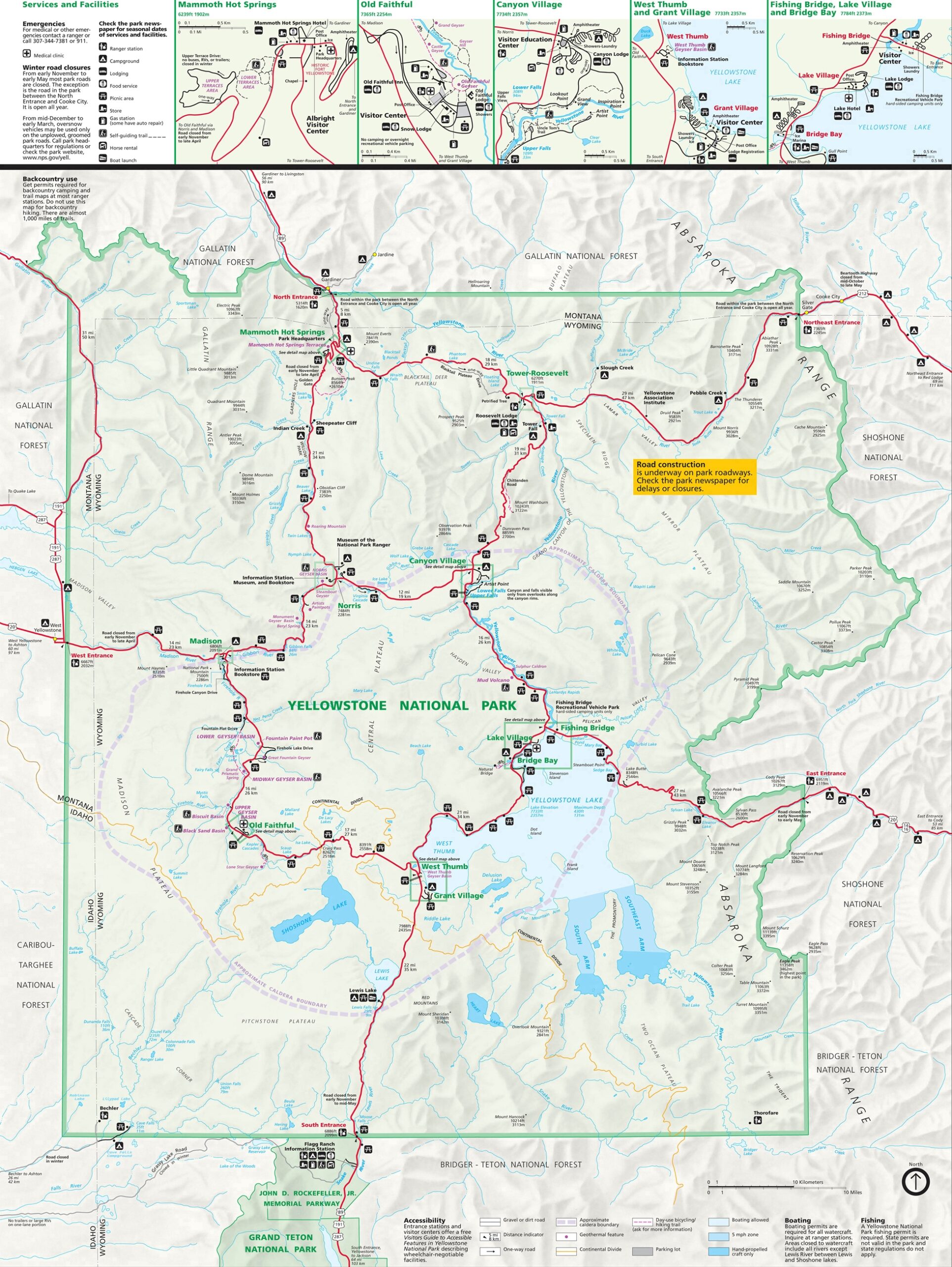 printable map of yellowstone national park printable map of yellowstone national park