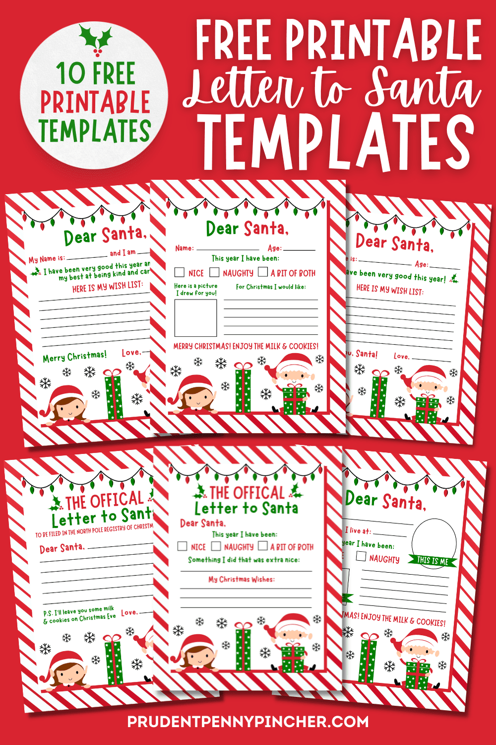 free letters from santa printable
