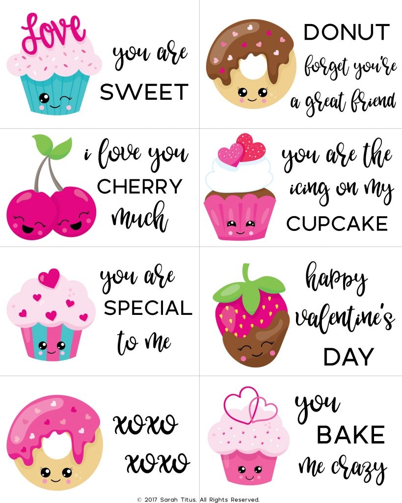 Printable Valentines Cards For Kids
