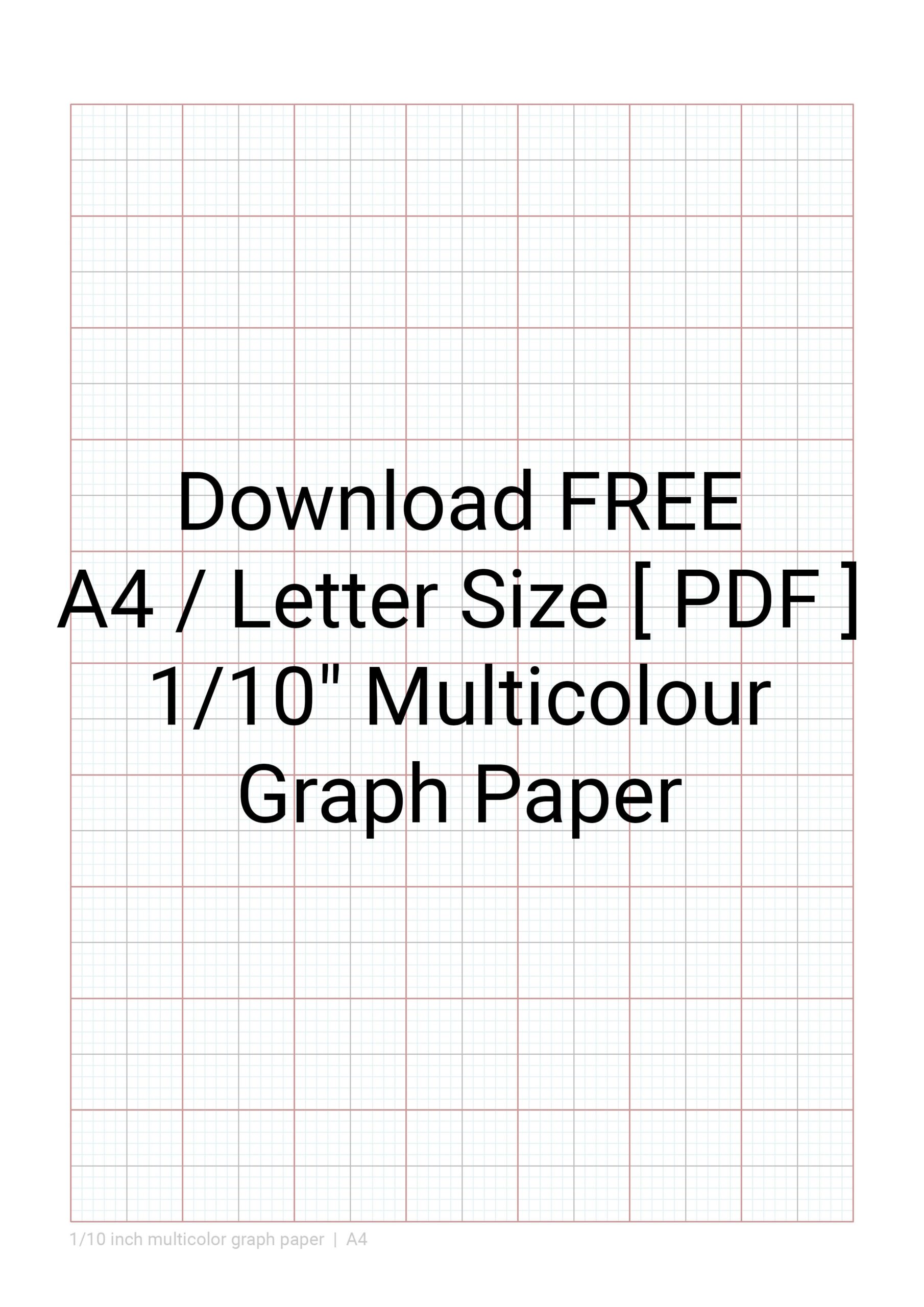 graph paper printable pdf free download