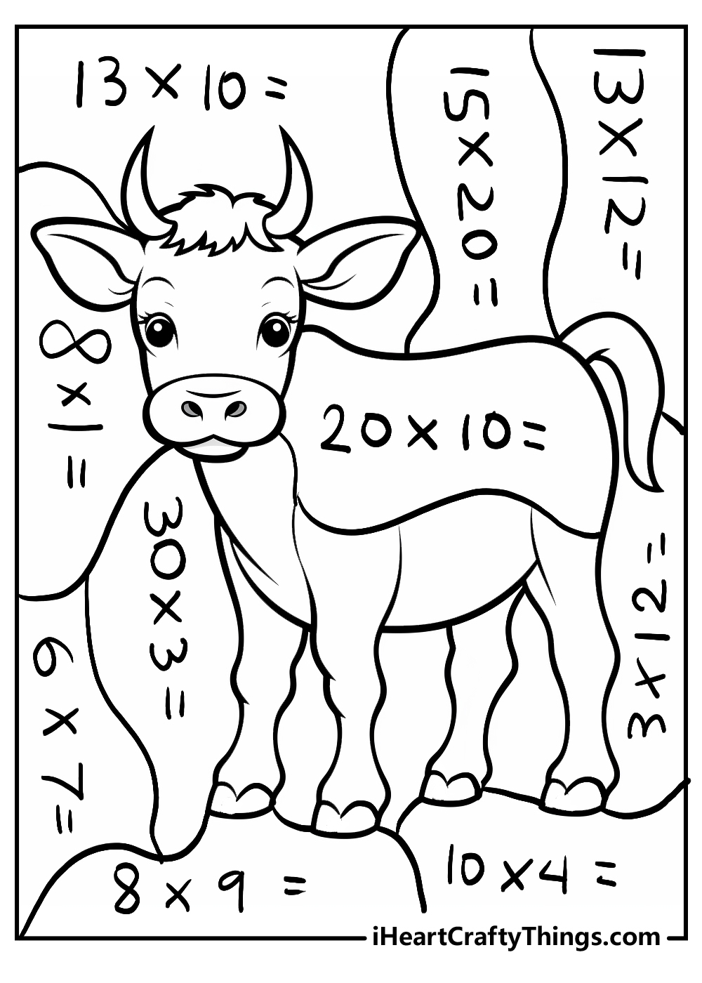free math coloring pages printable
