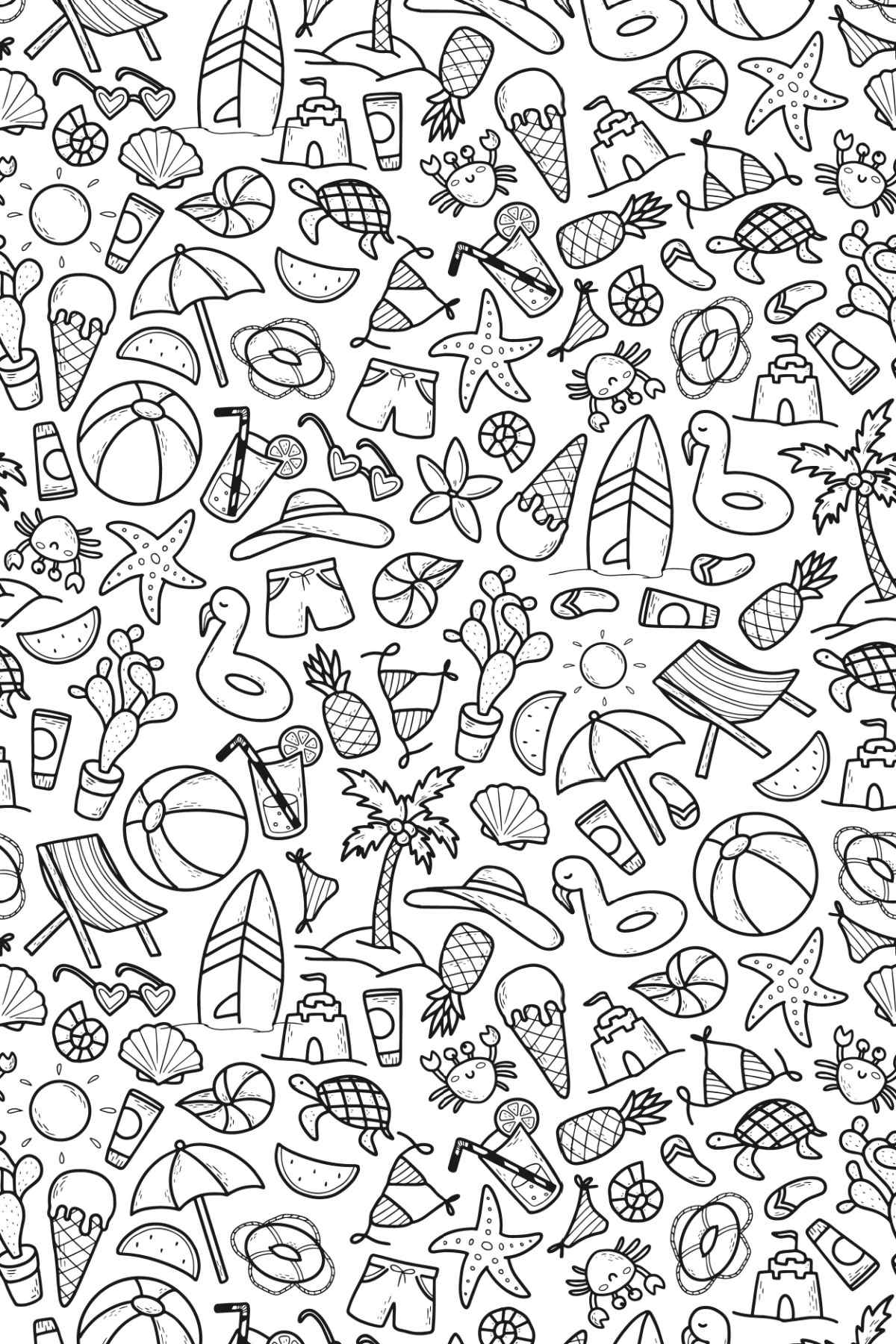printable coloring patterns