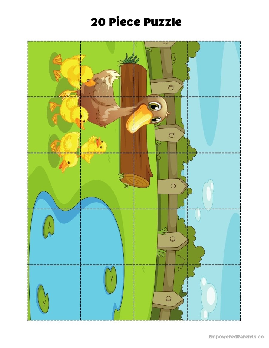 Picture Puzzles For Kids Printable