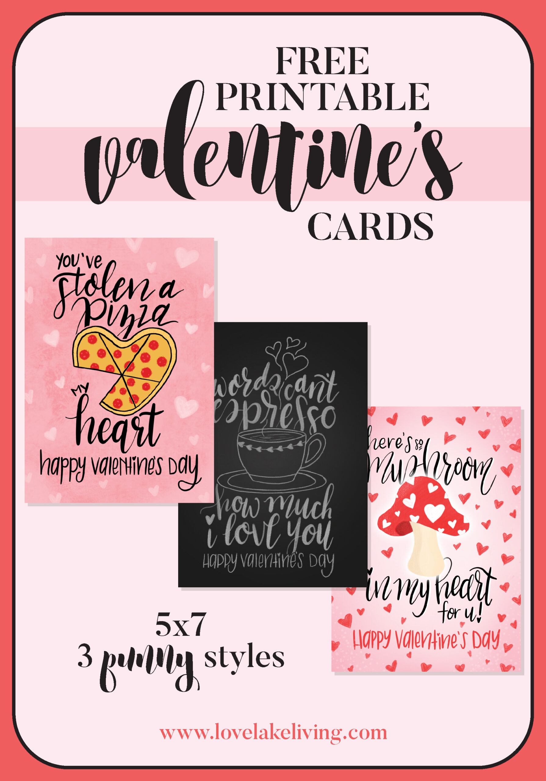 printable valentines cards free