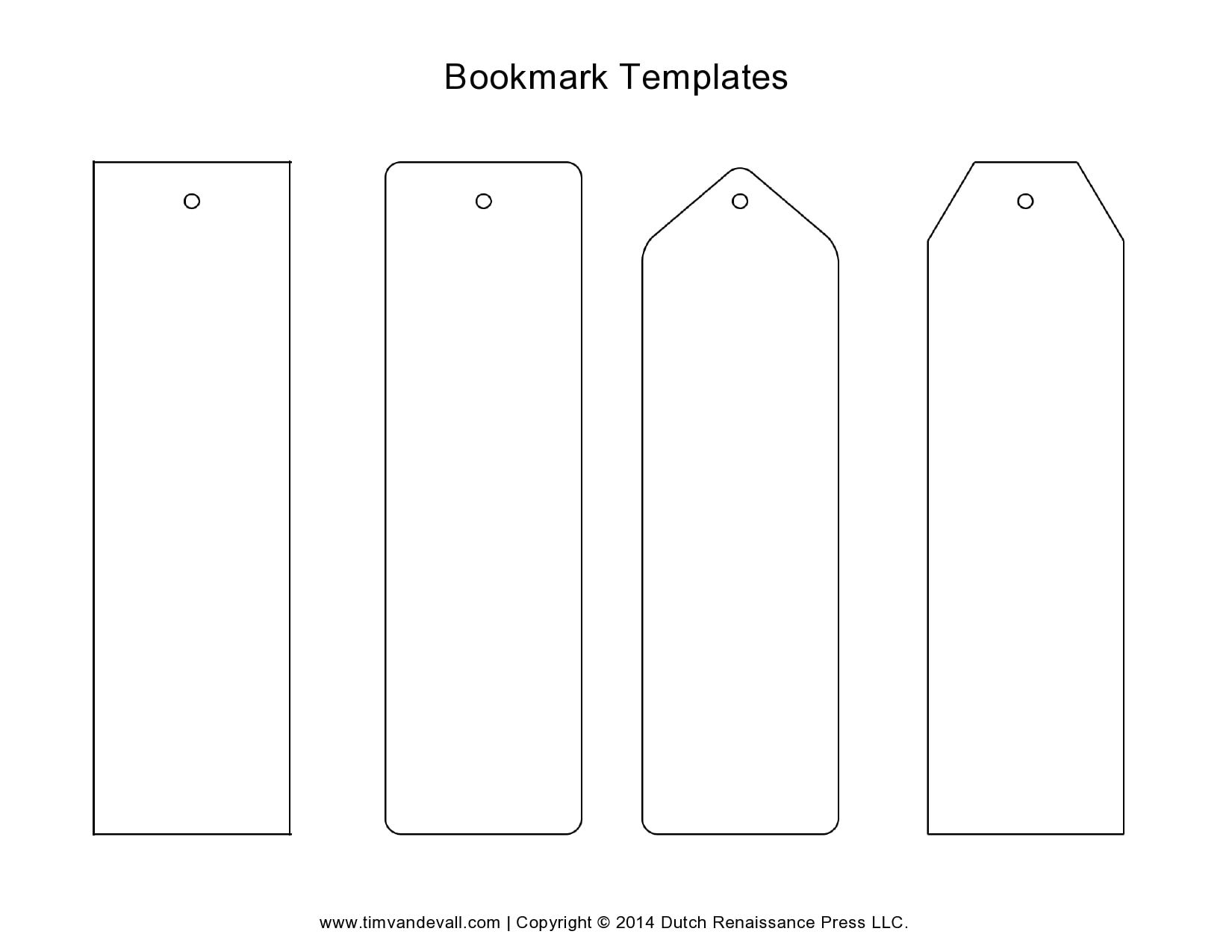 30 Free Bookmark Templates Word PDF TemplateArchive Worksheets Library