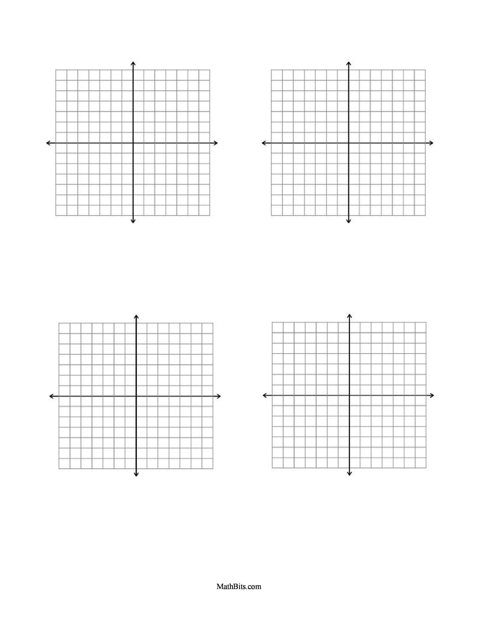 Blank Graphs Printable