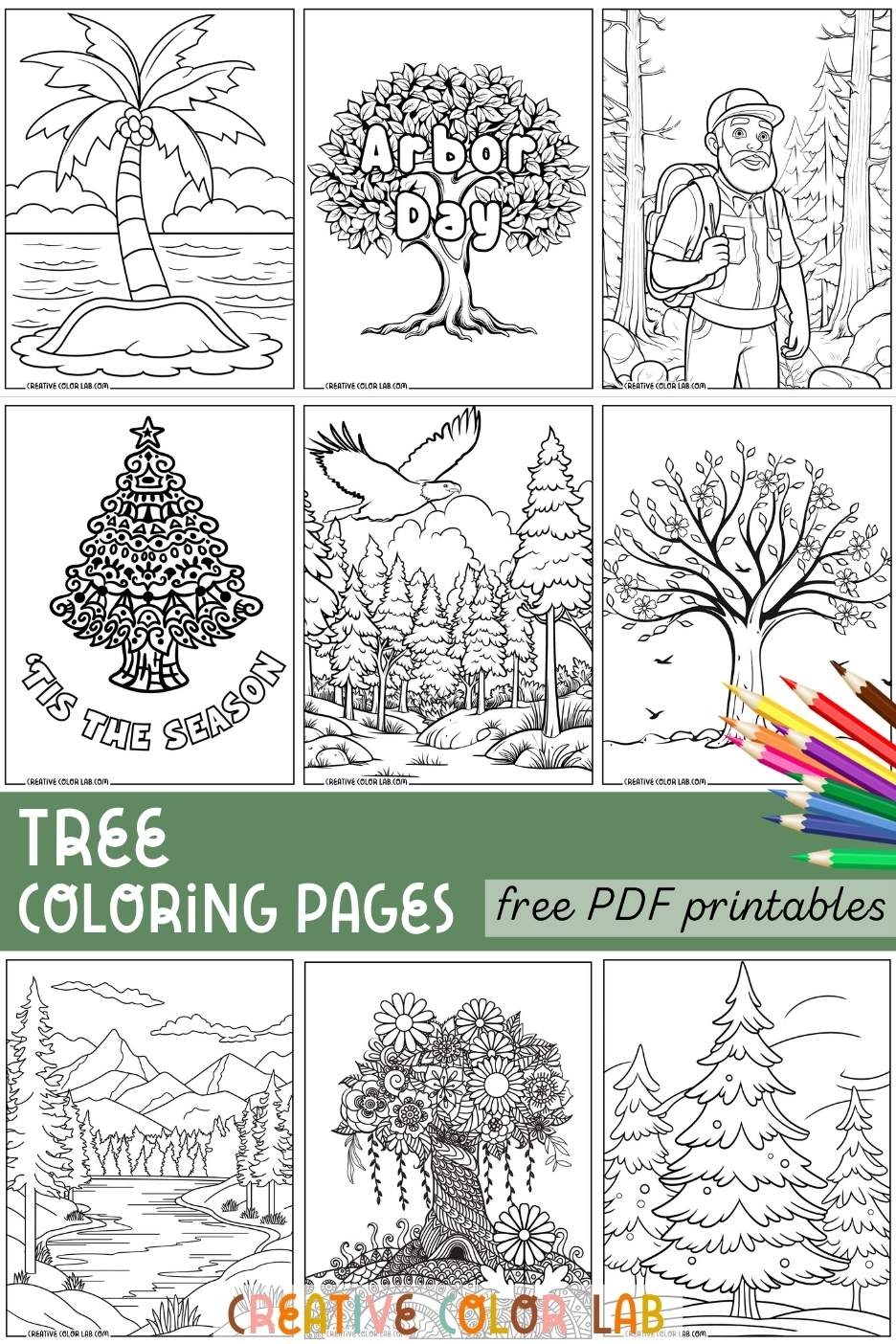 free printable pictures of trees