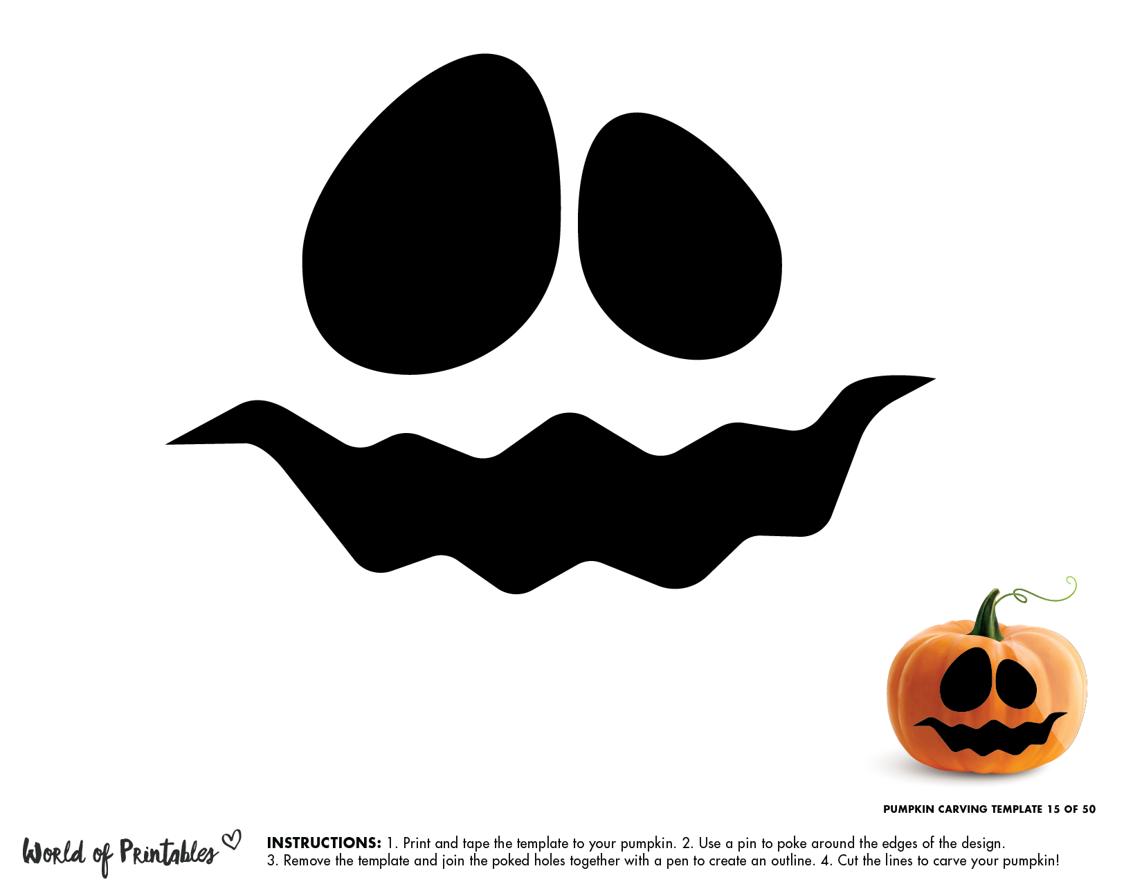 free printable pumpkin carving templates pdf