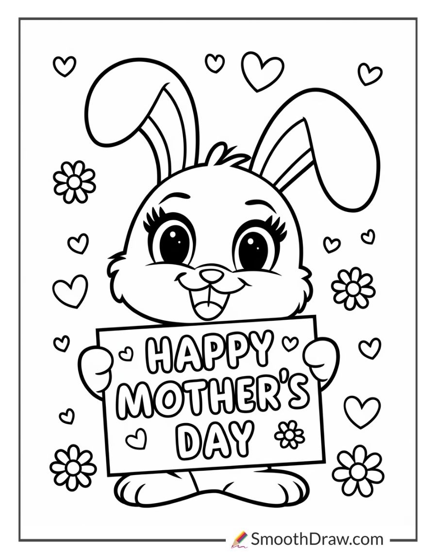 58 Mother s Day Coloring Pages Free To Print Smooth Draw