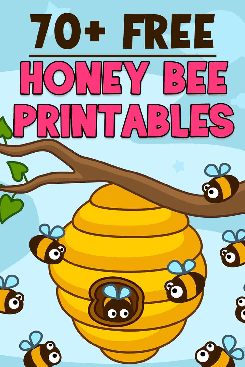 free printable bee