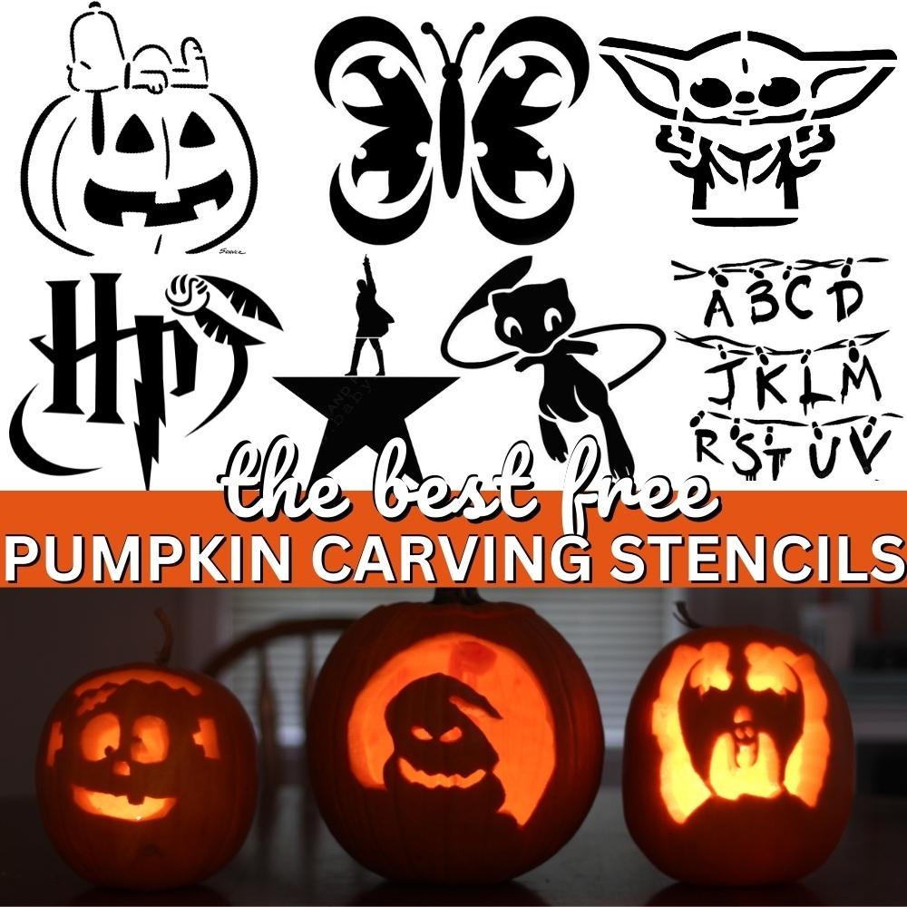 Printable Jack O Lantern Stencils