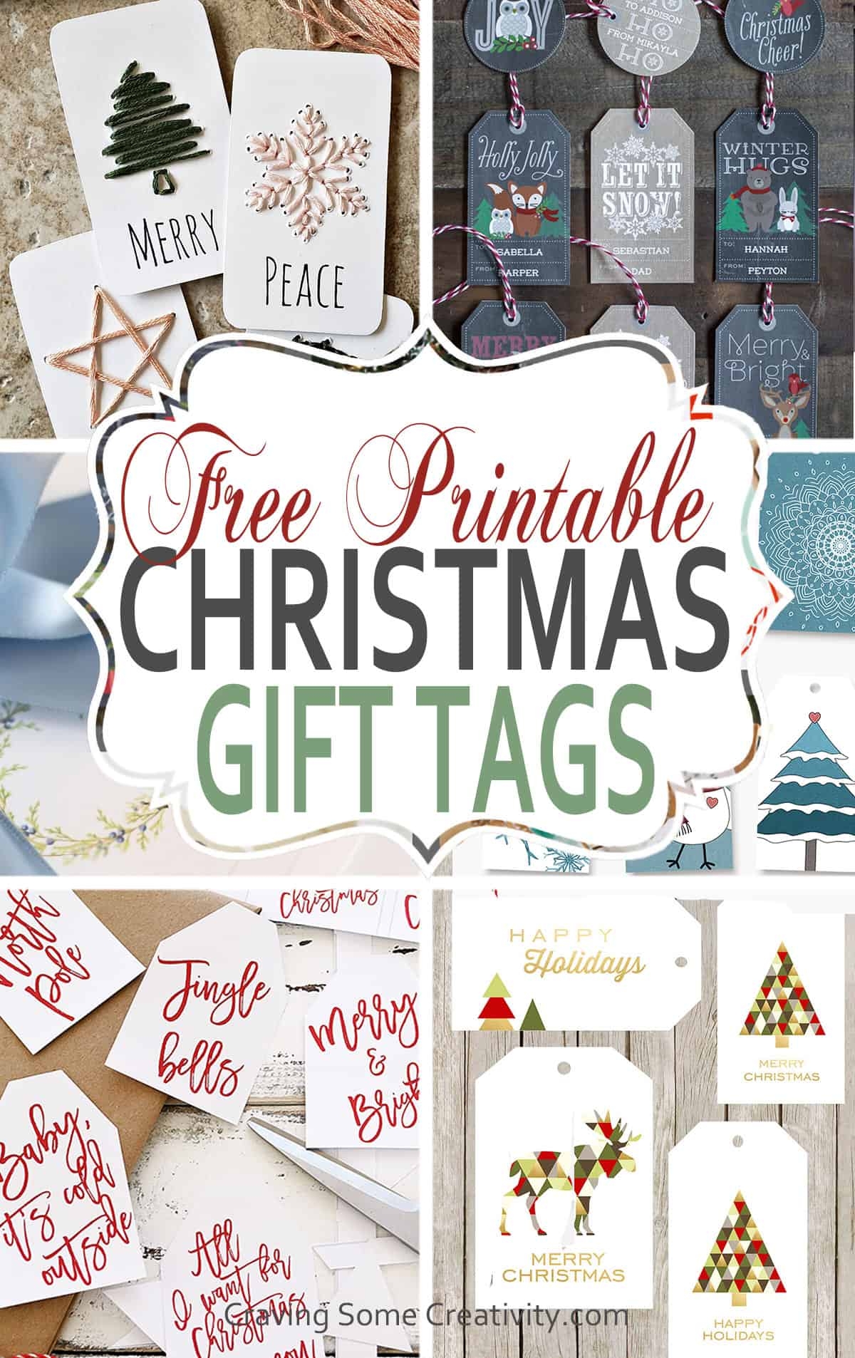 Printable Gift Tags Free