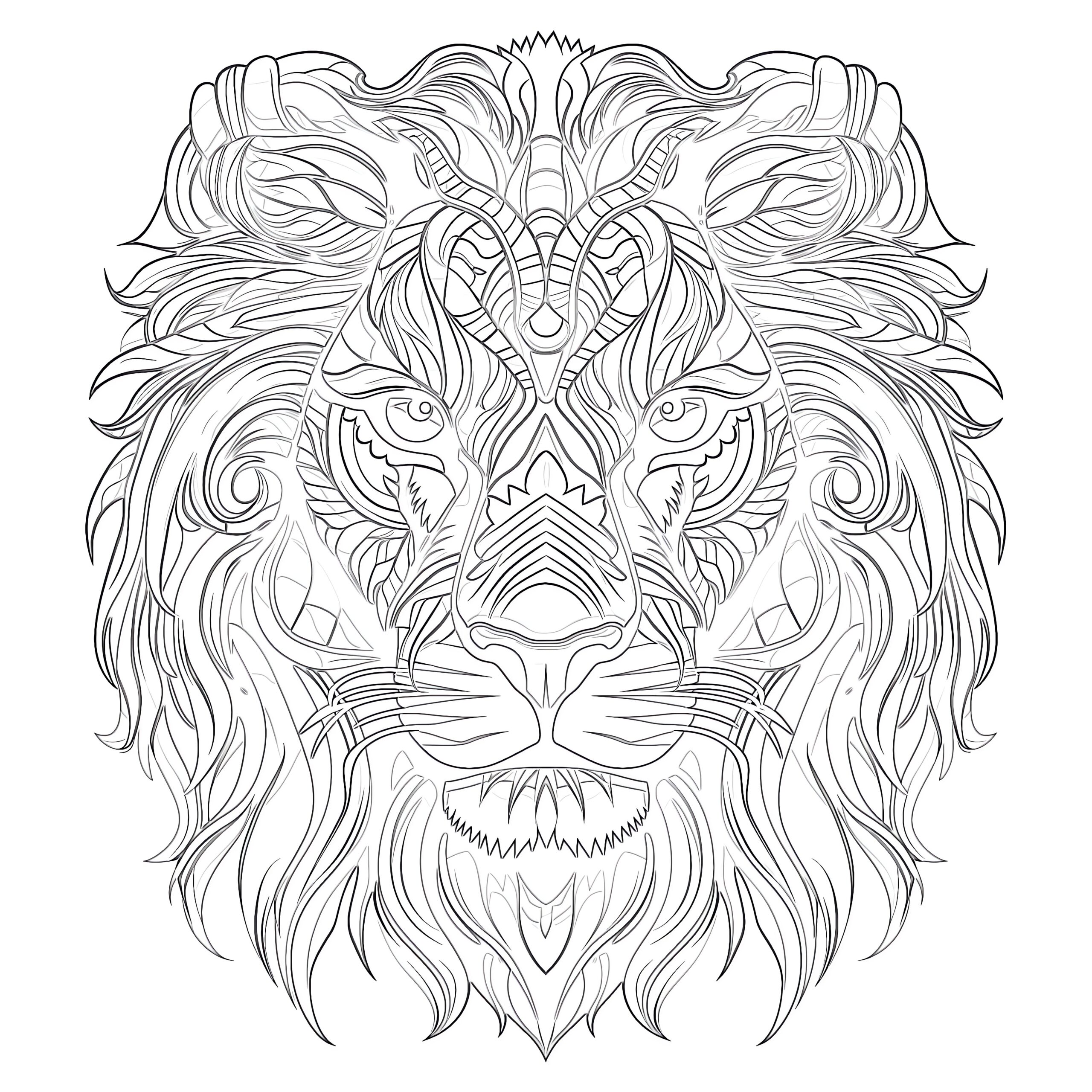 detailed printable coloring pages
