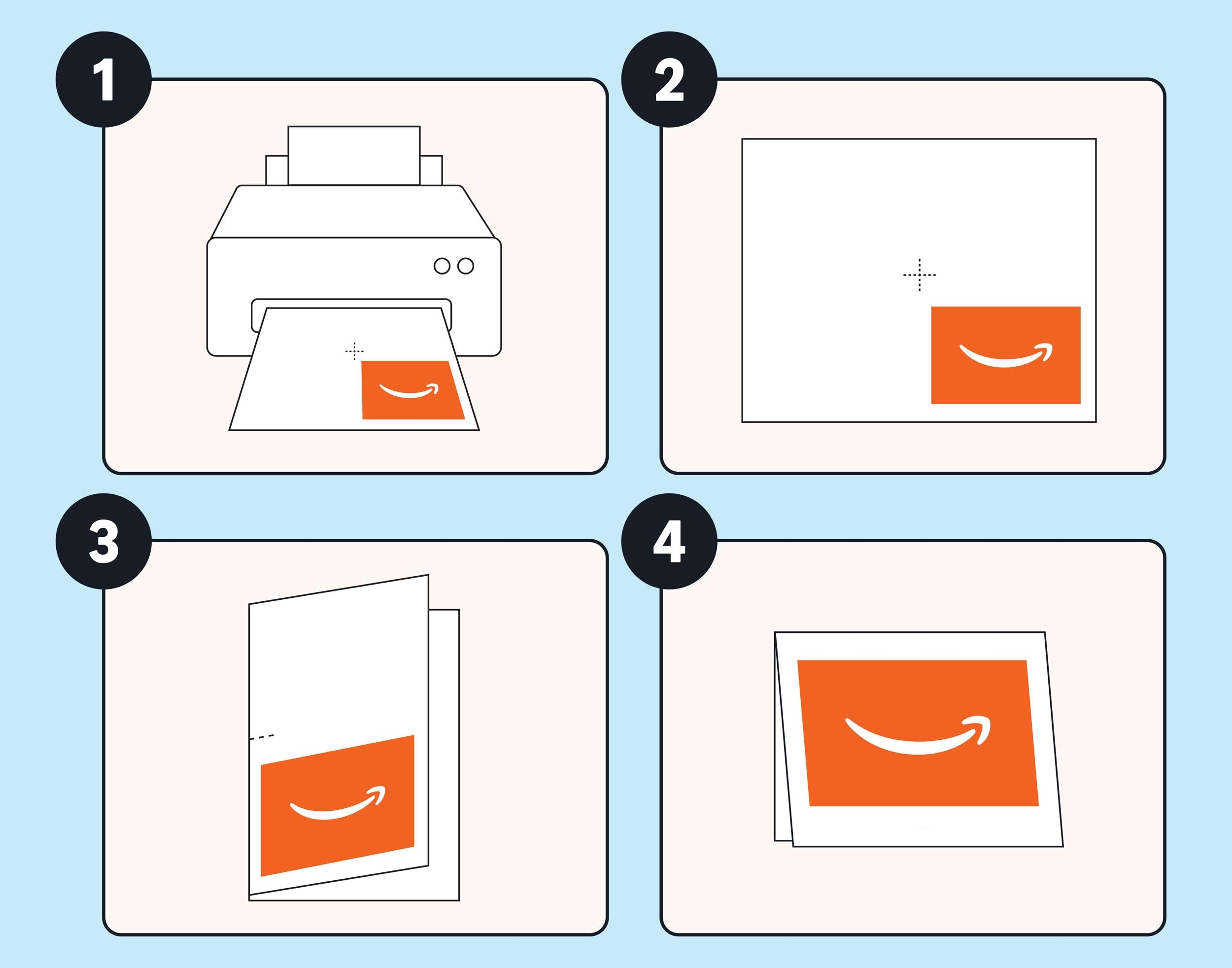 Amazon Amazon Gift Card Print Squid Ink Gift Cards