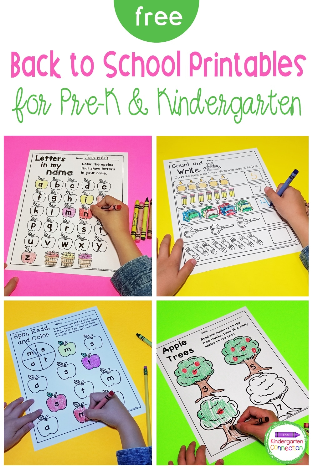 pre k printable