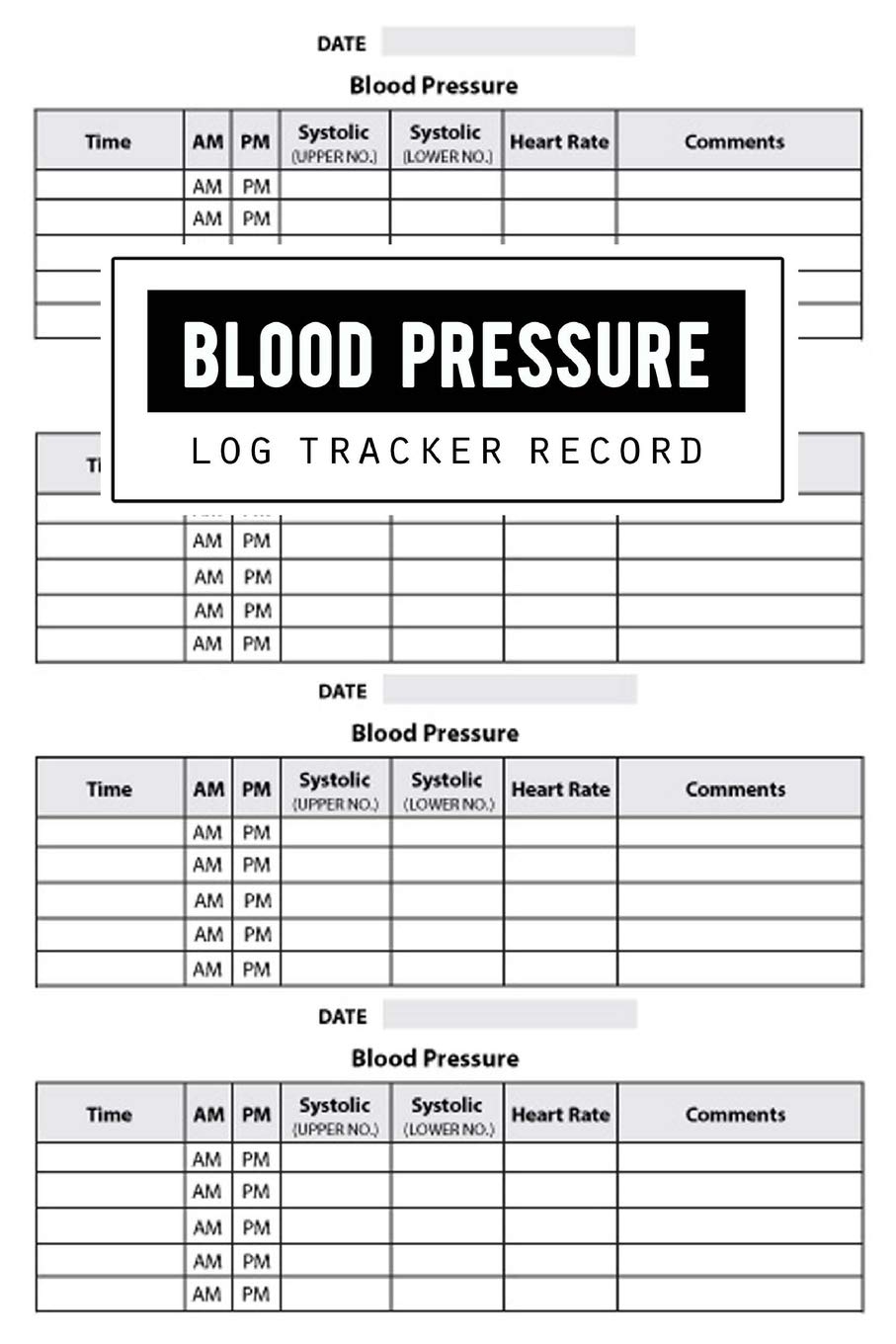 Blood Pressure Log Record Health Planner Blood Pressure Tracker Blood Pressure Journal Blood Pressure Form Template Blood Pressure Sheet Blood 