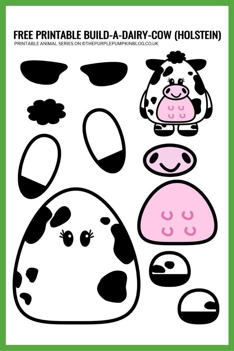 cow printable images
