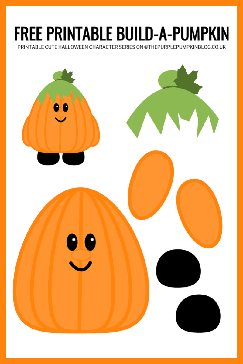 Halloween Crafts For Kids Printable