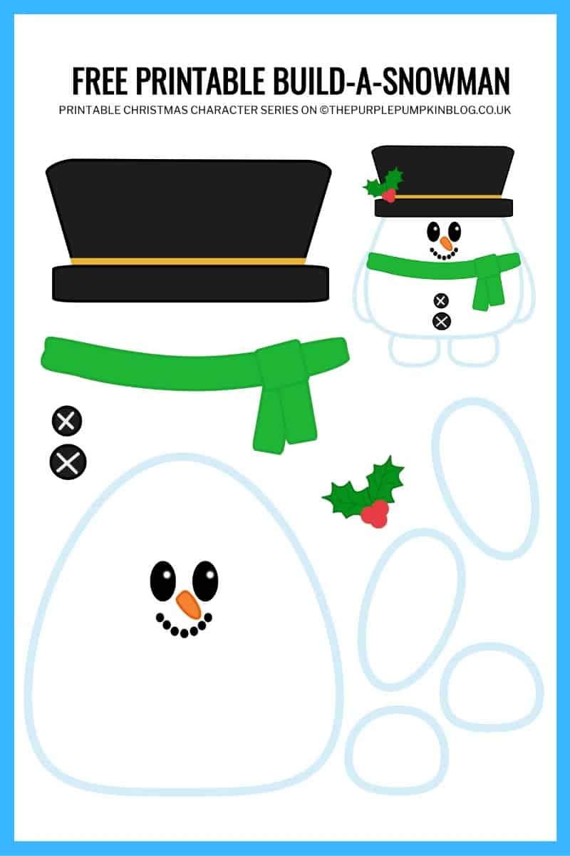 printable snowman pictures